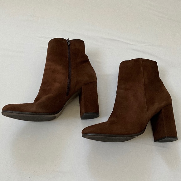 ALDO Brown Ankle Boots Booties Size 9 - Picture 3 of 12